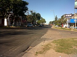 Avenida 7 de Marzo de Santo Tomé (Santa Fe, Argentina)
